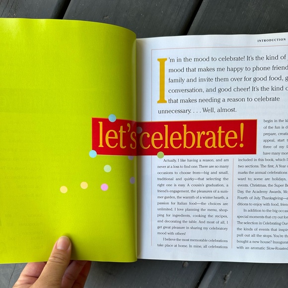 Celebrate! Cookbook- 43 celebrations. 350 recipes! Like new! - Picture 3 of 9
